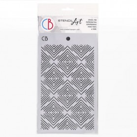 Pochoir Texture Watch Closely – Ciao Bella Stencil Art