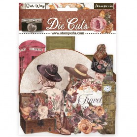 Die-cuts Our Way 42pc - Stamperia