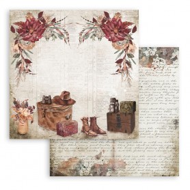 Papier 30x30 Travel Accessories 1f - Romantic Our Way - Stamperia