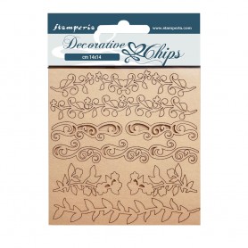 Decorative Chips Borders - Desire - Stamperia