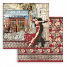 Papier 30x30 Place du Tango 1f - Desire - Stamperia