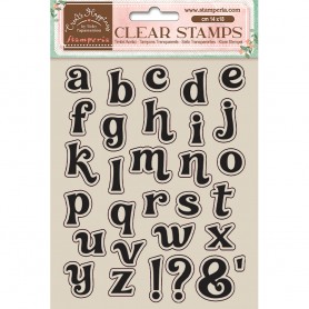 Tampons Alphabet 30pc - Create Happiness – Stamperia Clear Stamps