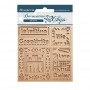 Decorative Chips Writings - Bauhaus - Stamperia