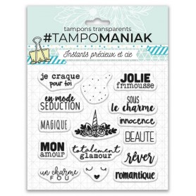 Tampons Séduction - Instants précieux et cie - Tampomaniak