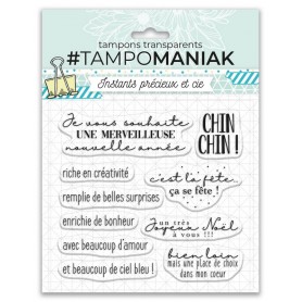Tampons Belle Année - Instants précieux et cie - Tampomaniak