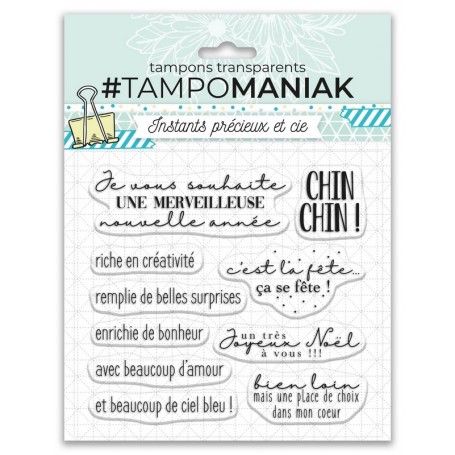 Tampons Belle Année - Instants précieux et cie - Tampomaniak