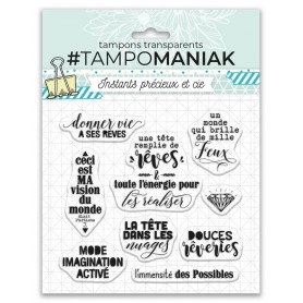 Tampons Tête dans les nuages - Instants précieux et cie - Tampomaniak