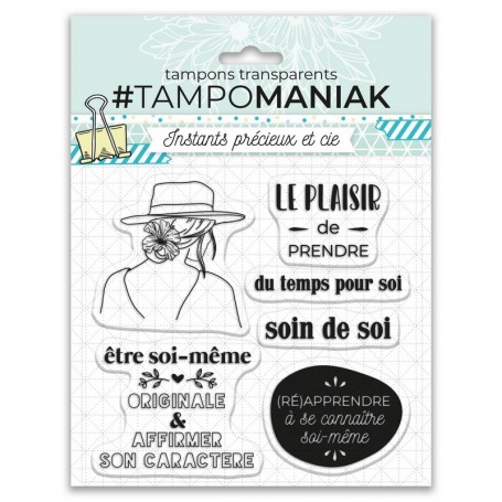Tampons Prendre soin de soi - Instants précieux et cie - Tampomaniak