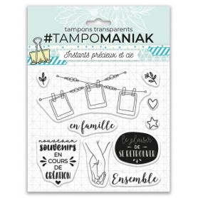 Tampons Se trouver et être ensemble - Instants précieux et cie - Tampomaniak