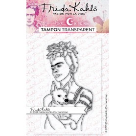 Tampon La femme au chien 1pc - Frida Kahlo - Love in the Moon