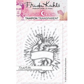 Tampon Mon coeur 1pc - Frida Kahlo - Love in the Moon