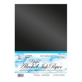 Set de papier A4 yupo noir 10f 200g – Couture creations