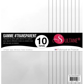 Set de Transparent 30x30 10f - Sultane