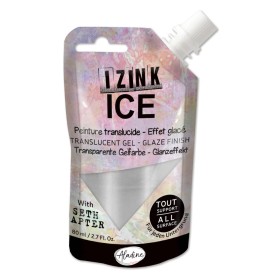 Peinture Translucide Izink Ice Argent - Aladine Hailstone