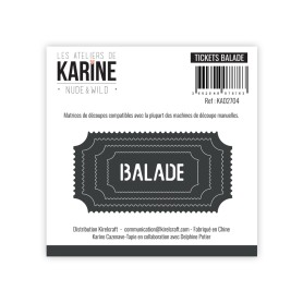 Dies Tickets Balade - Nude & Wild - Les Ateliers de Karine