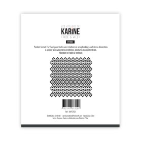 Pochoir Ethnic - Nude & Wild - Les ateliers de Karine