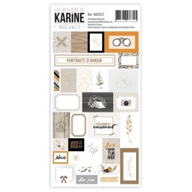 Stickers étiquettes Nude & Wild - Les ateliers de Karine