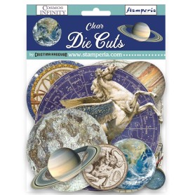 Die-cuts Clear Cosmos Infinity 32pc - Stamperia