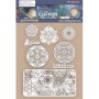 Rubber Stamps Essence Symbols 8pc - Cosmos Infinity - Stamperia