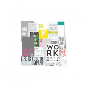 Labels Kiss my néon Anglais 14 pc – Kesi'art