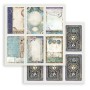 Set de papier 15x15 Cosmos Infinity 10 feuilles - Stamperia