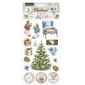 Chipboards Romantic Cozy winter - Stamperia