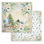 Set de papier 30x30 Cozy Winter 10 feuilles - Romantic Collection Stamperia