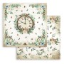 Set de papier 30x30 Cozy Winter 10 feuilles - Romantic Collection Stamperia