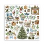 Set de papier 30x30 Cozy Winter 10 feuilles - Romantic Collection Stamperia