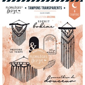 Tampons Esprit Bohème - Arizona - Florilèges Design