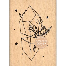 Tampon bois Cristal Love - Arizona - Florilèges Design