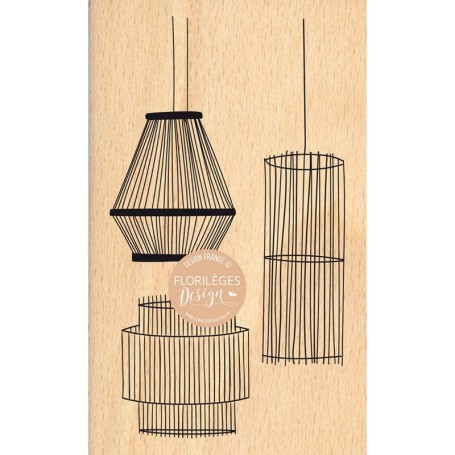 Tampon bois Suspensions Boho - Arizona - Florilèges Design
