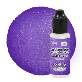 Encre à alcool Glitter Accents Amethyst 12ml - Couture Creations - Alcohol ink