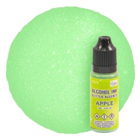 Encre à alcool Glitter Accents Apple 12ml - Couture Creations - Alcohol ink