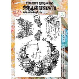 Tampons 772 Magical Realm 6pc - AALL and Create Clear stamps
