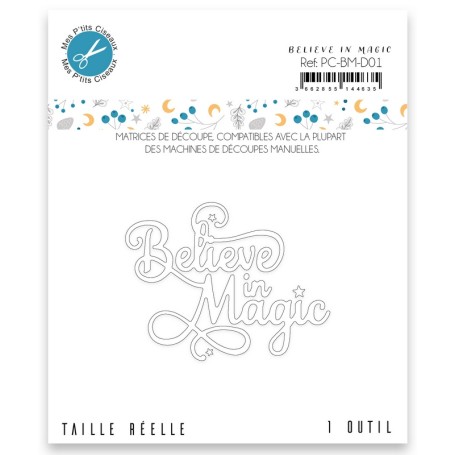 Die Believe in Magic 1pc - Believe in Magic - Mes P'tits Ciseaux