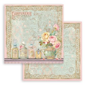 Papier 30x30 Parfumerie 1f - Rose Parfum - Stamperia