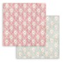 Set de papier 20x20 Background Selection Rose Parfum 10 feuilles - Stamperia