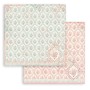 Set de papier 20x20 Background Selection Rose Parfum 10 feuilles - Stamperia