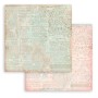 Set de papier 20x20 Background Selection Rose Parfum 10 feuilles - Stamperia