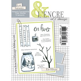 Tampons En Hiver - Les Saisons - L'encre et l'image