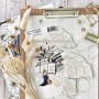 Tampon EZ Pile de livres - Storybook - Chou and Flowers