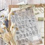 Tampons Alphabet Diamant - Storybook - Chou and Flowers