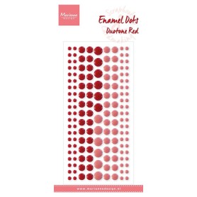 Enamel Dots Duotone Red - Marianne Design