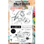 Tampons 690 Robin & Nuthatch 9pc - AALL and Create Clear stamps