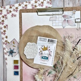 Tampon Cling Doudou Princesse - Victoria Street- Chou and Flowers