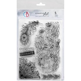 Tampons Believe in Beauty 5pc - Ciao Bella Stamps