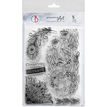 Tampons Believe in Beauty 5pc - Ciao Bella Stamps