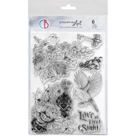 Tampons Love at First Sight 6pc - Ciao Bella Stamps