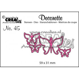 Die Decorette 45 Butterflies 7 - Crealies
